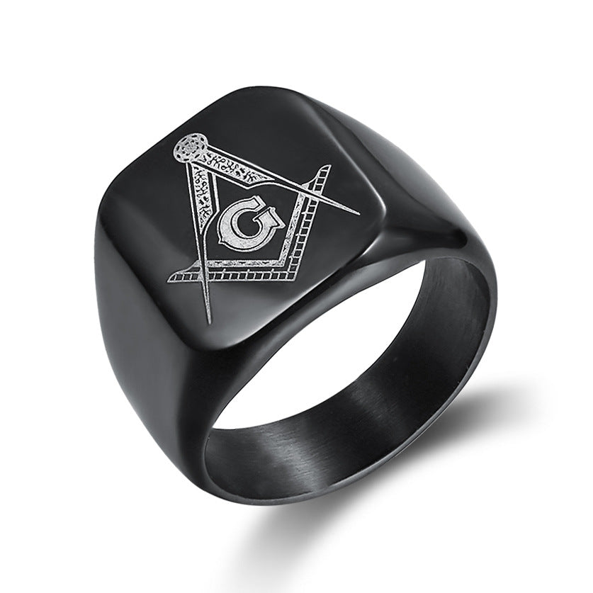 Black Titanium Masonic