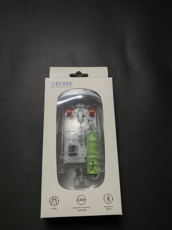 Transparent wireless mouse