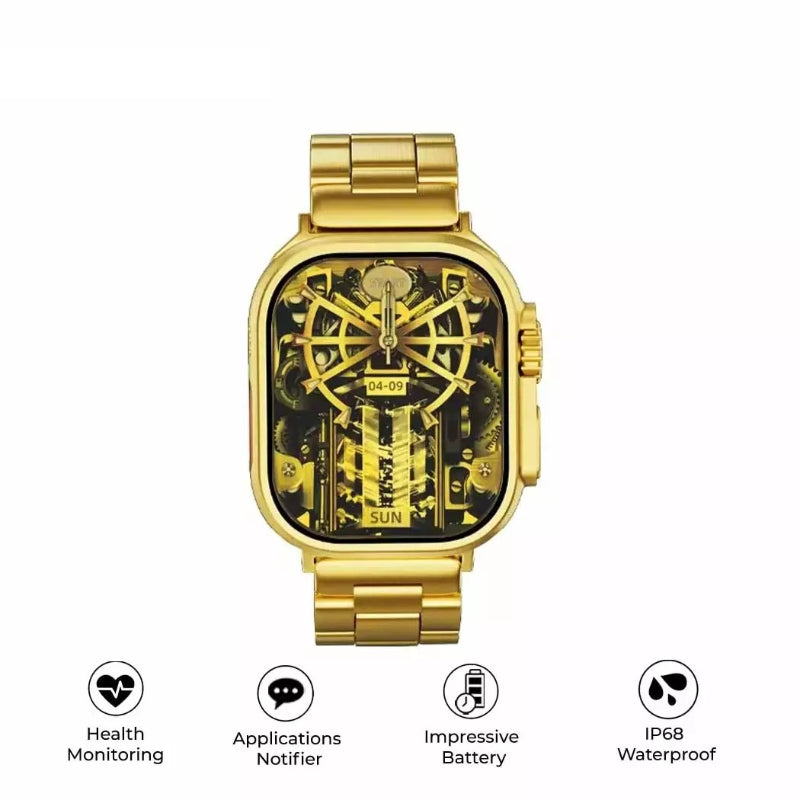 Gold Edition Stylish Smartwatch
