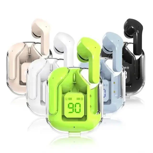 Black Smart Touch Earbuds