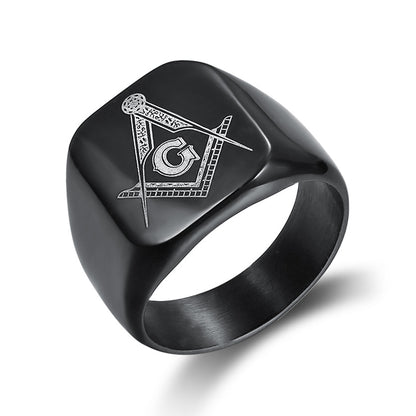 Black Titanium Masonic