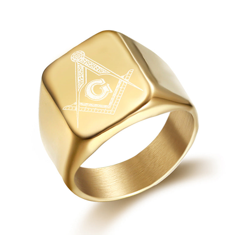 Black Titanium Masonic