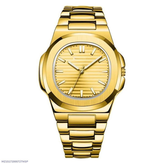 Golden Men's Quartz Watch