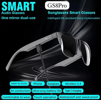 Bluetooth Glasses Black