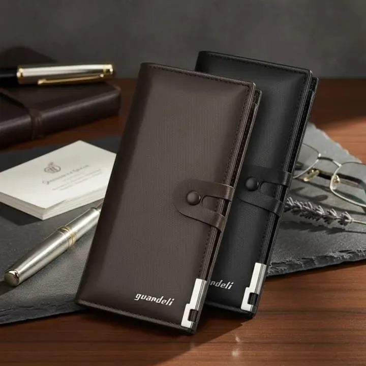Men & Women PU Leather Bi-Fold Wallet