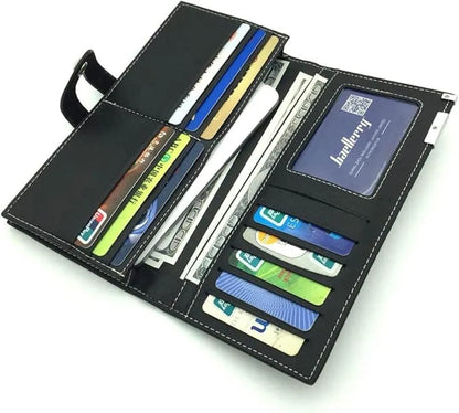 Men & Women PU Leather Bi-Fold Wallet