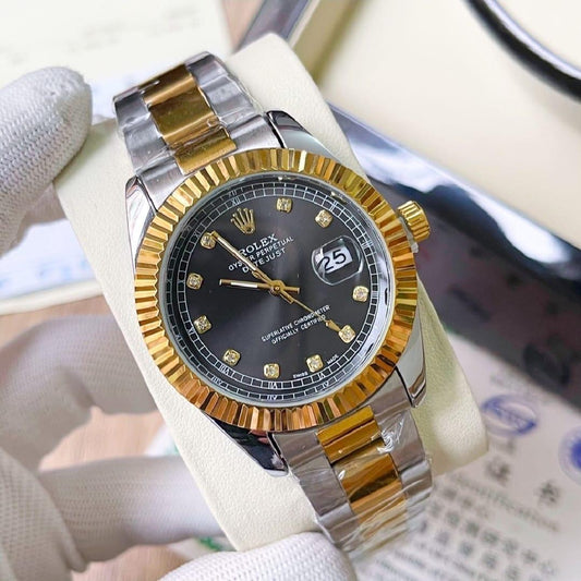 Luxury Black Diamond Dial