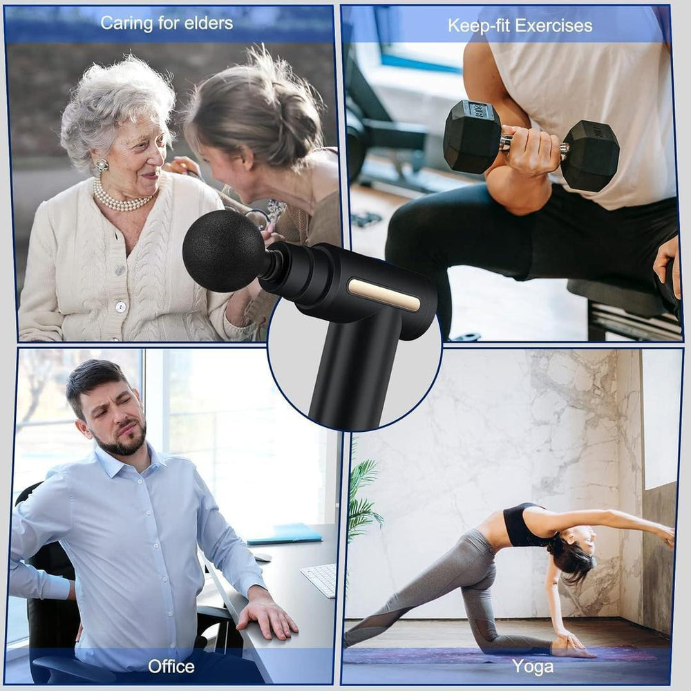 Mini Massager Gun Black