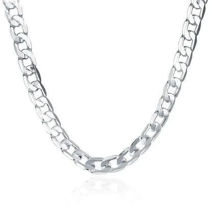 Necklace Silver Unisex