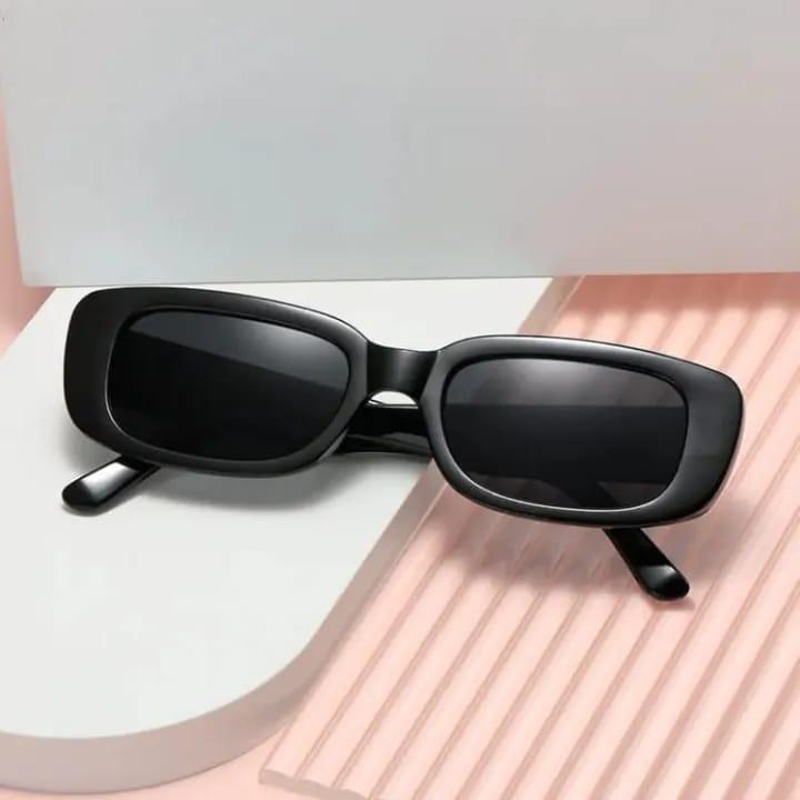 Sunglasses Black Plastic Mirror Coated