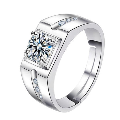 Wide Diamond sliver Ring