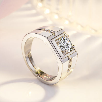 Wide Diamond sliver Ring