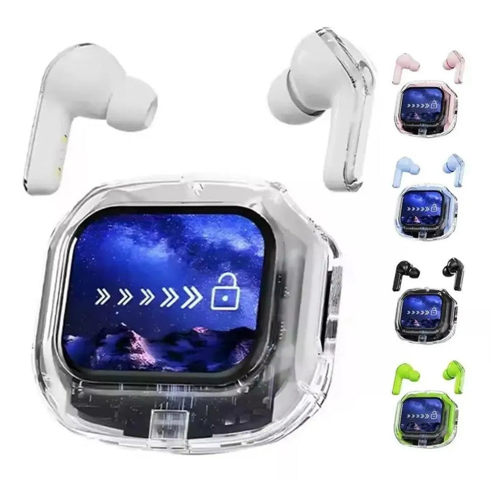 Wireless Transparent Earbuds with Smart Touch