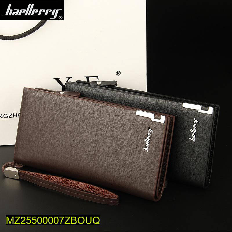 Women Black Leather Wallet