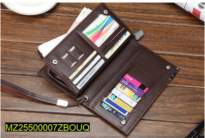 Women Black Leather Wallet