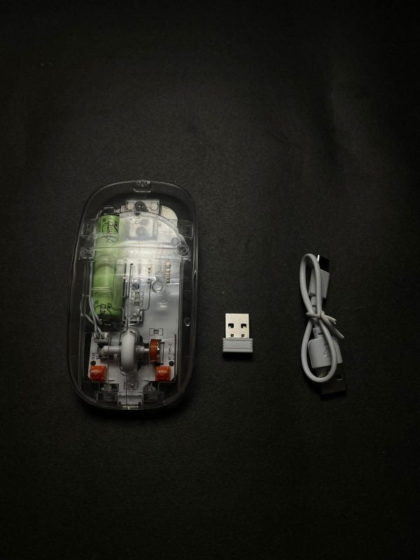 Transparent wireless mouse